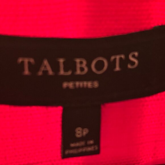 Talbot Orange Blazer - Size 8P - Picture 3 of 3